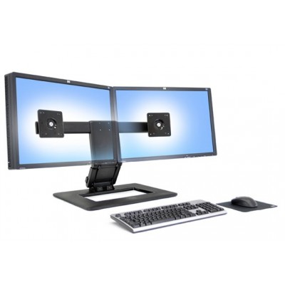 حامل شاشة - HP Ergotron Adjustable Dual Monitor Stand